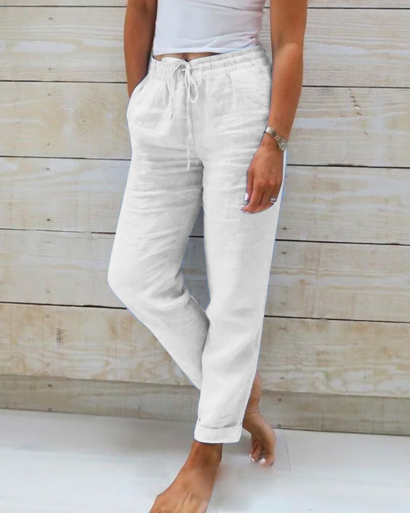 EM | Klassische Hose mit Kordelzug