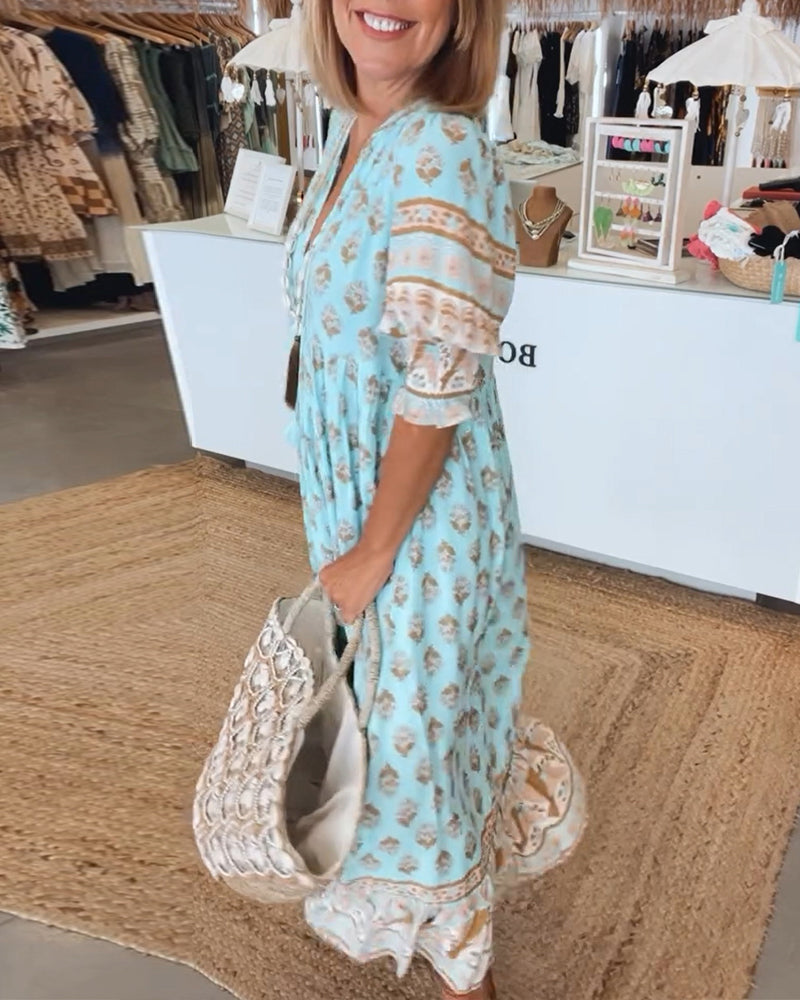 MW | Boho-Chic Maxikleid