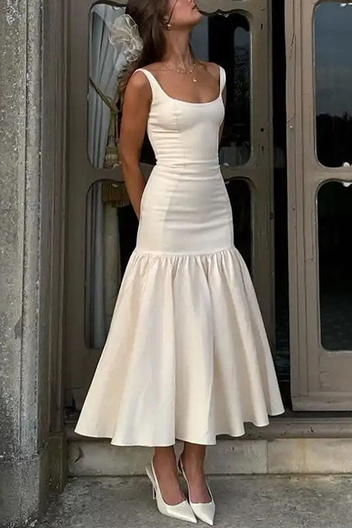 MW | Ruffle Midi-Kleid