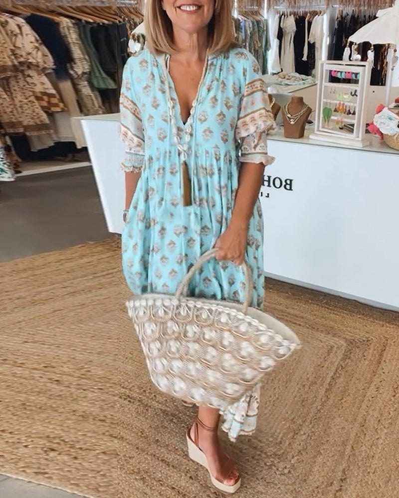 MW | Boho-Chic Maxikleid