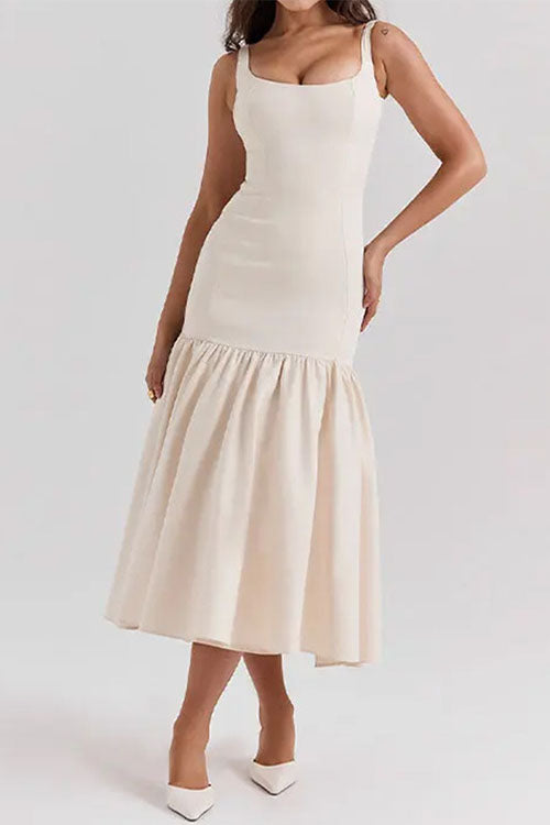MW | Ruffle Midi-Kleid