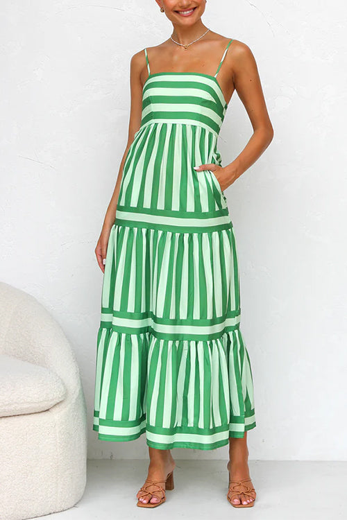 MW | Ava Sonnenuntergang Maxikleid