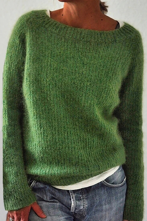 EM | Kuschelig weicher Mohair-Strickpullover