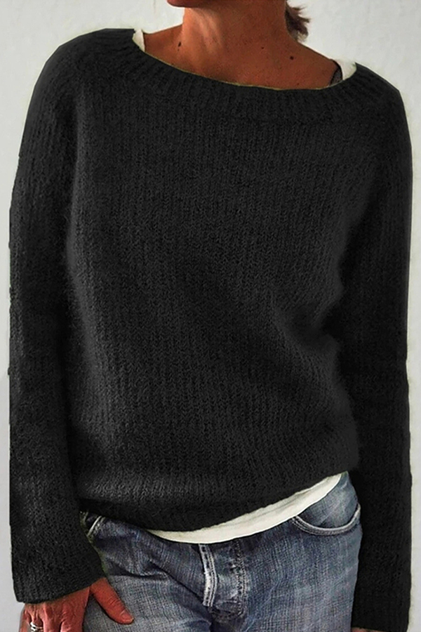 EM | Kuschelig weicher Mohair-Strickpullover
