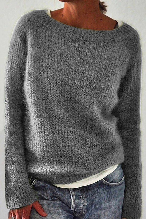 EM | Kuschelig weicher Mohair-Strickpullover