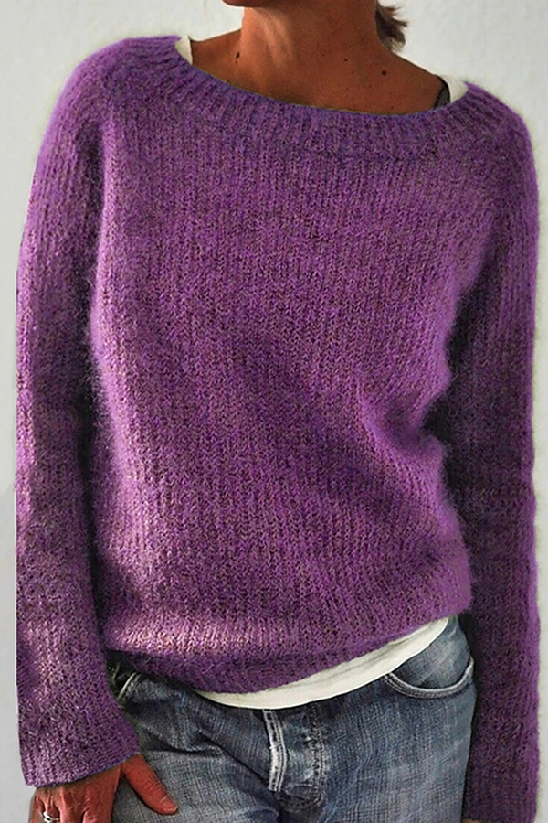 EM | Kuschelig weicher Mohair-Strickpullover