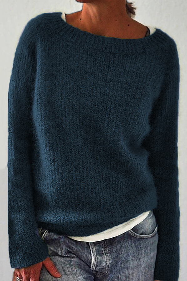 EM | Kuschelig weicher Mohair-Strickpullover