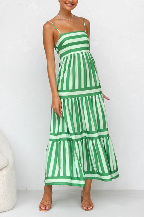 MW | Ava Sonnenuntergang Maxikleid