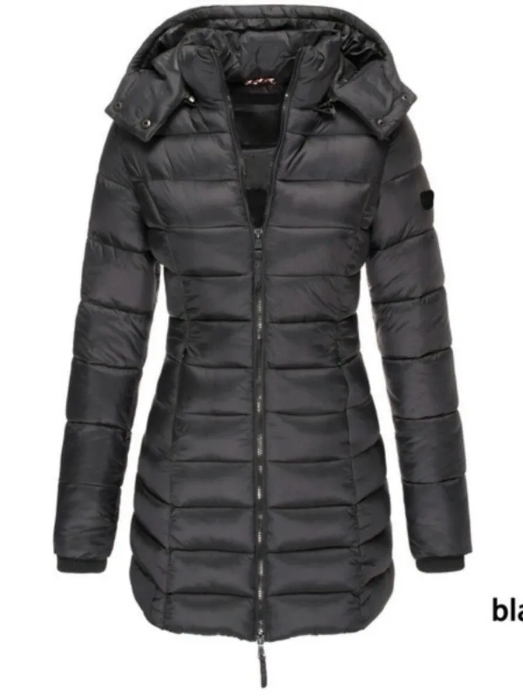EM | Damen-Pufferjacke mit Kapuze