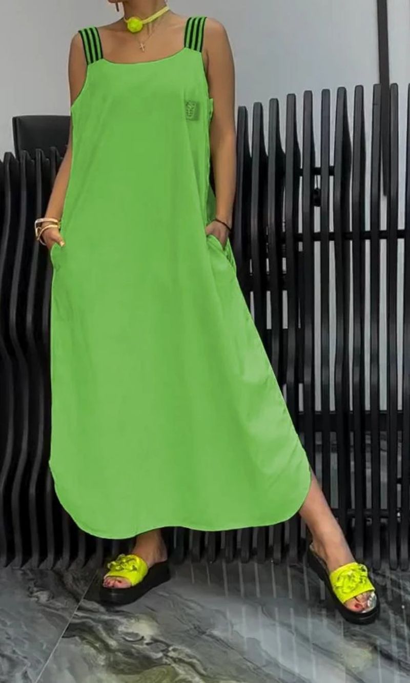 MW | Vibrierendes Maxikleid