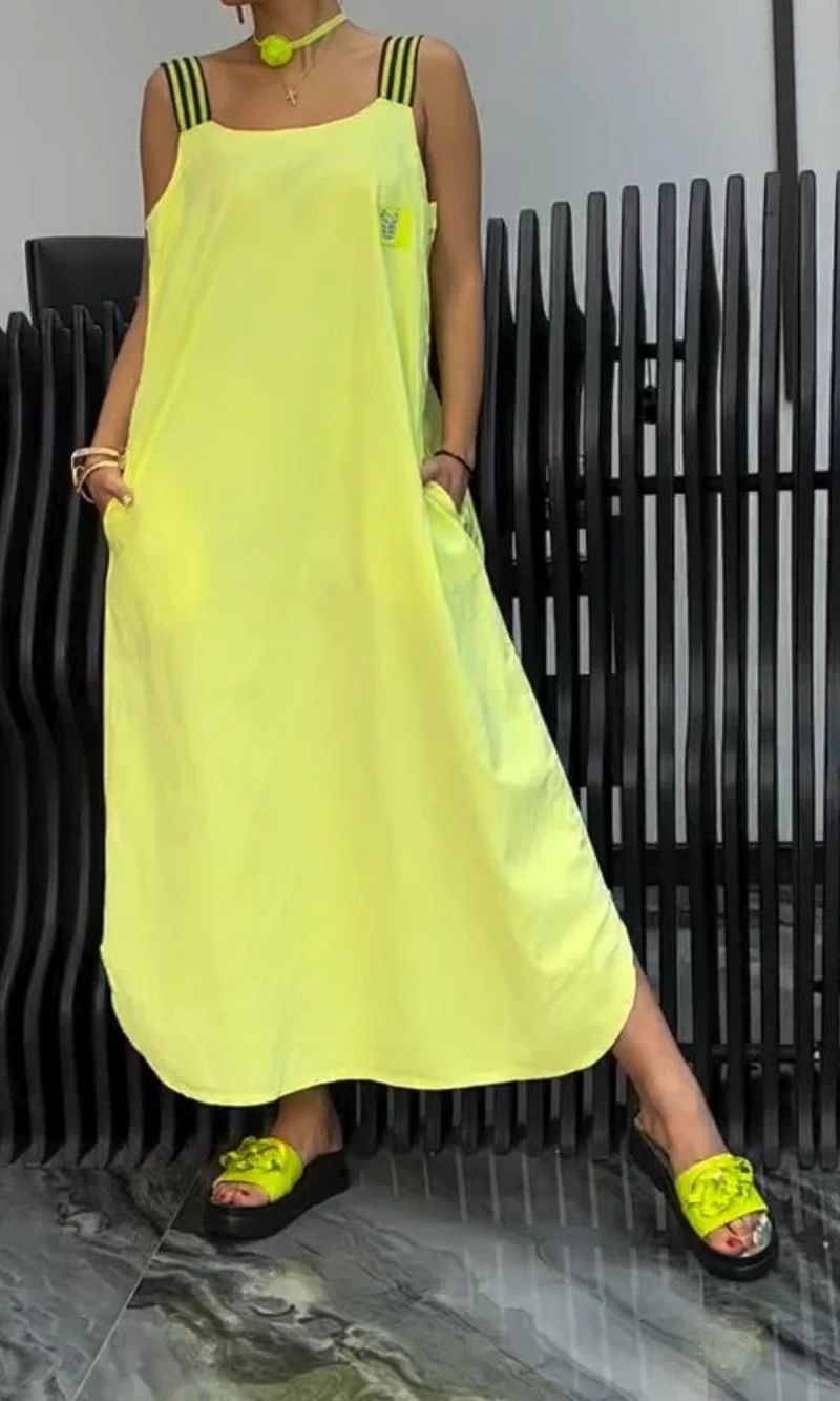 MW | Vibrierendes Maxikleid