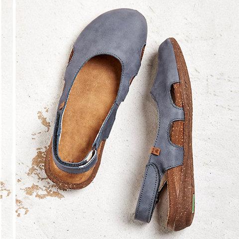 EM | Sandalen mit Sling-Back-Riemen