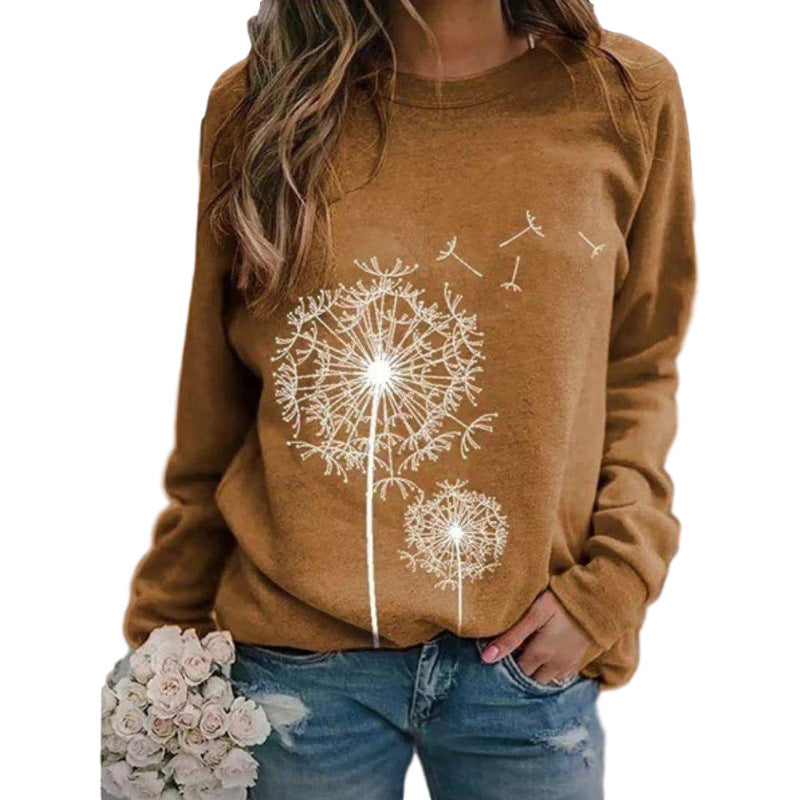 EM | Skurriler Löwenzahn Glow Pullover