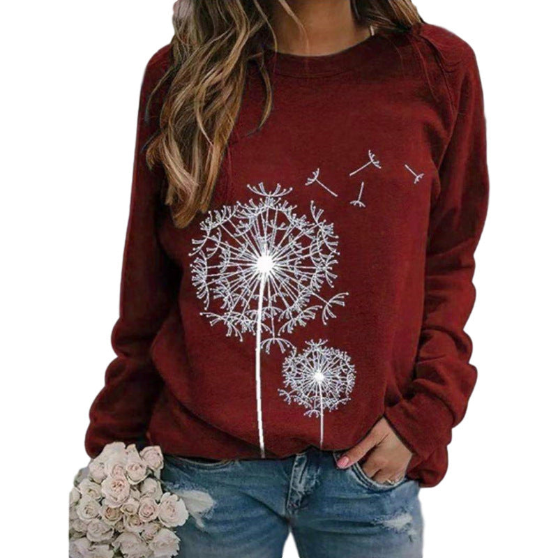 EM | Skurriler Löwenzahn Glow Pullover