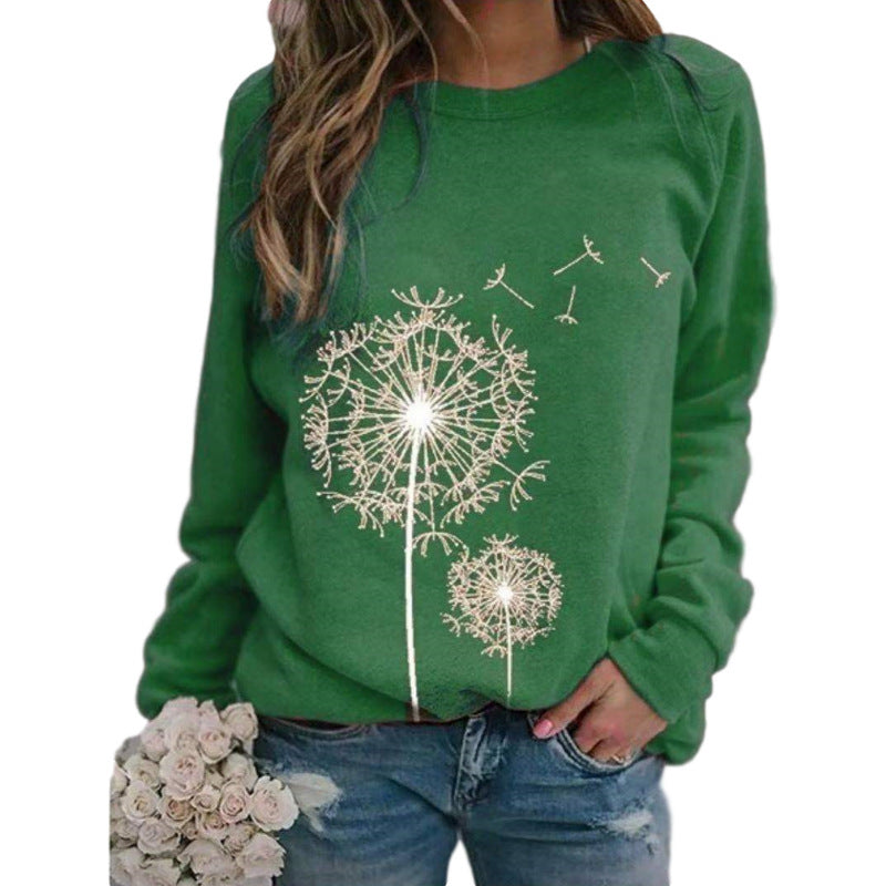 EM | Skurriler Löwenzahn Glow Pullover