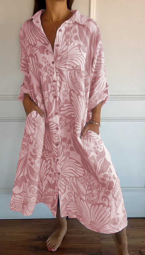 MW | Klassisches fließendes Maxikleid