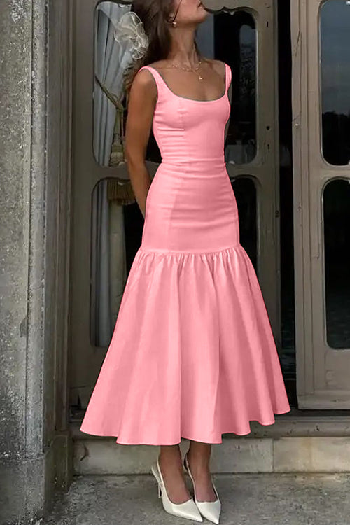 MW | Ruffle Midi-Kleid