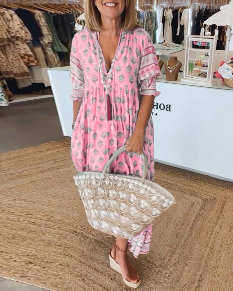 MW | Boho-Chic Maxikleid