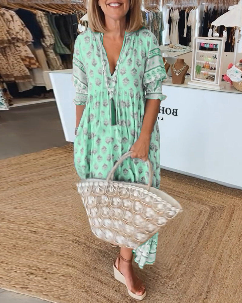 MW | Boho-Chic Maxikleid