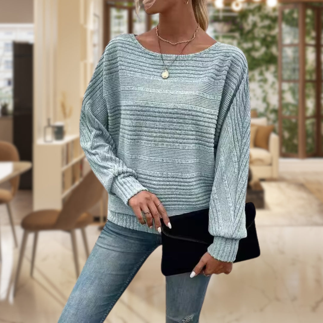 EM | Texturierter Pullover für Damen