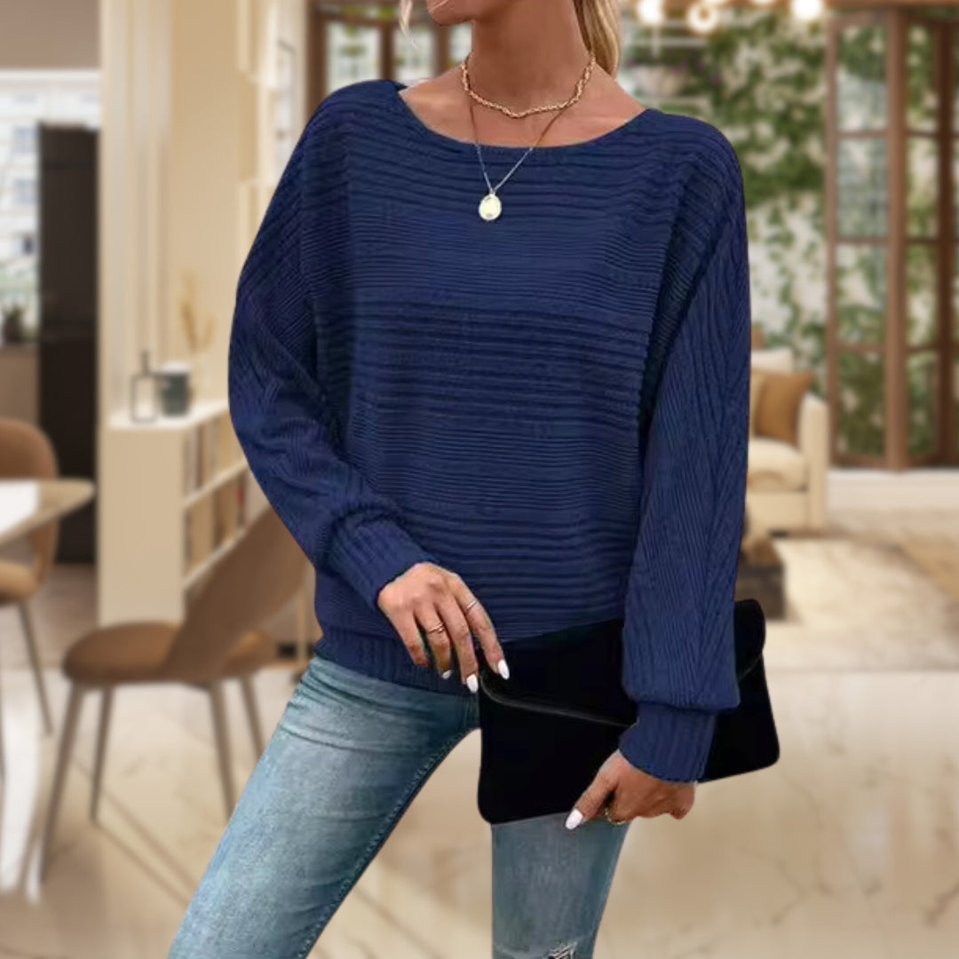 EM | Texturierter Pullover für Damen