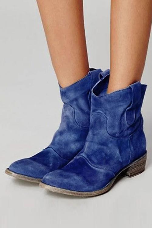 EM | Unterstützte Wildleder-Stiefeletten