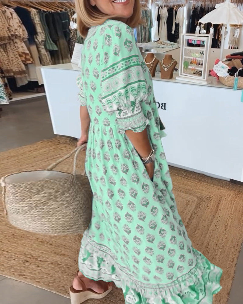 MW | Boho-Chic Maxikleid