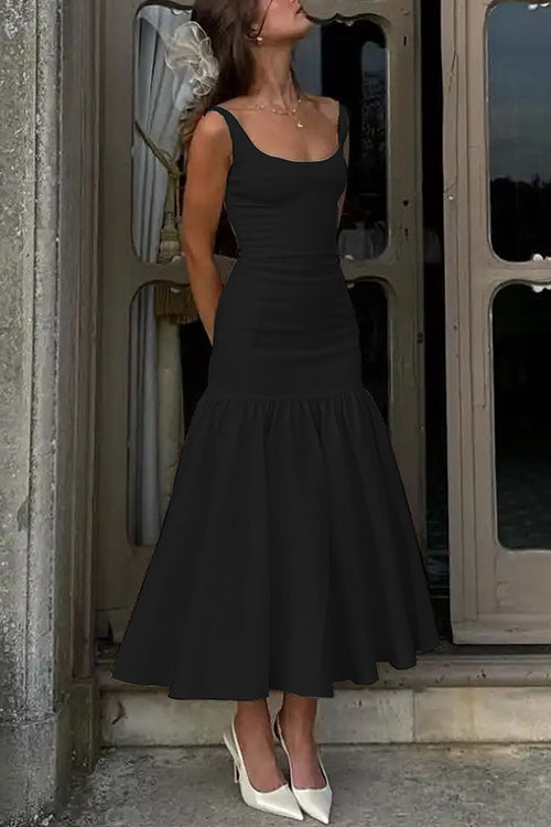 MW | Ruffle Midi-Kleid