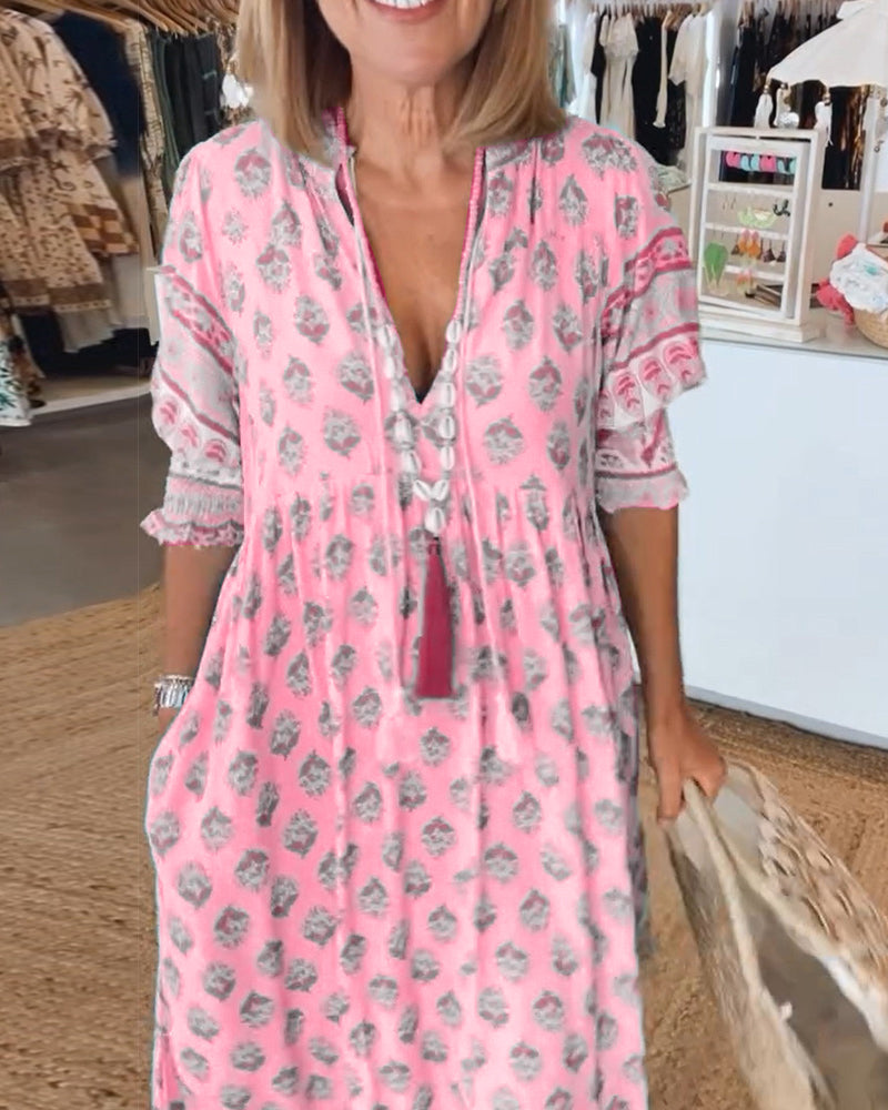 MW | Boho-Chic Maxikleid