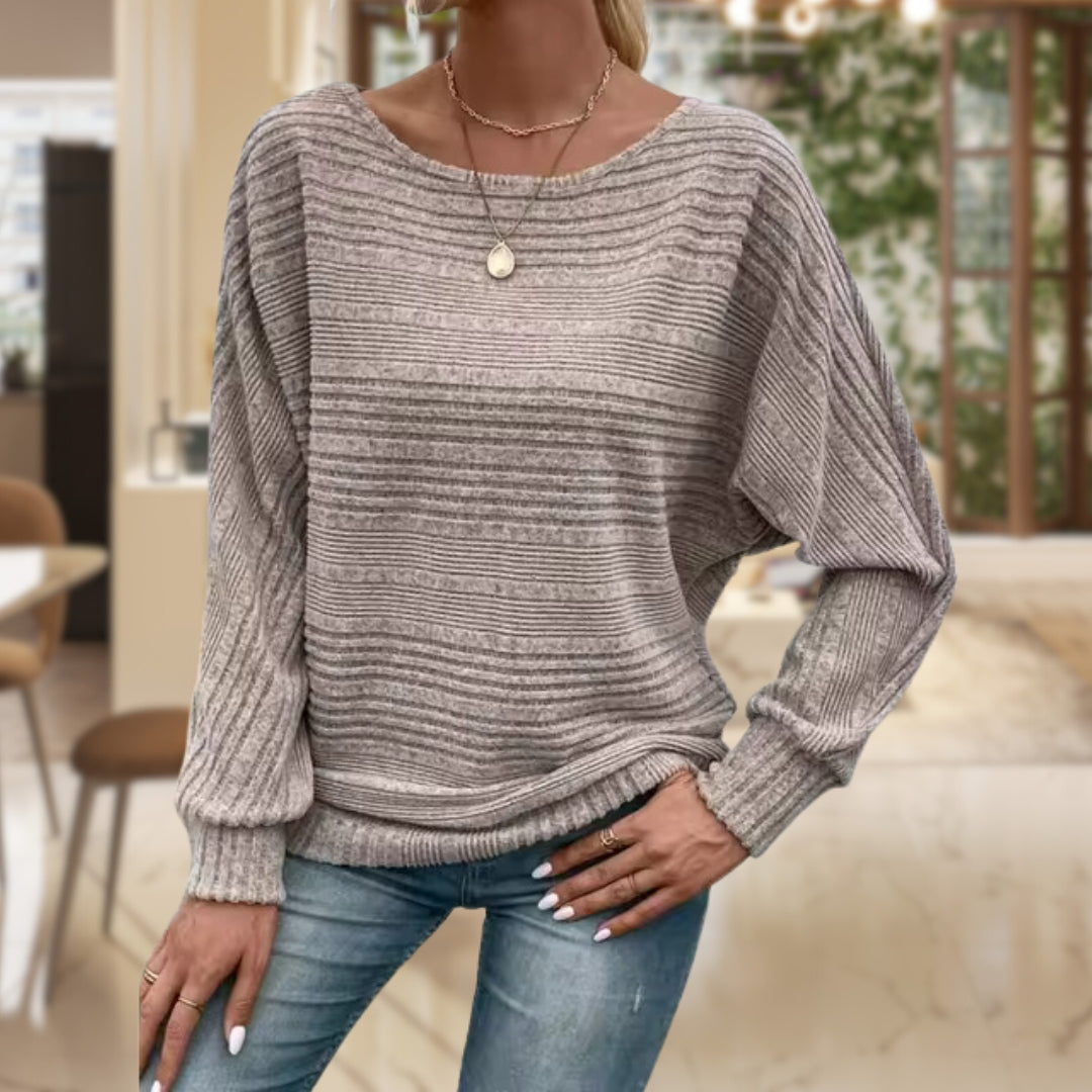 EM | Texturierter Pullover für Damen