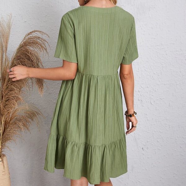 EM | Roberta – Retro-Damenbekleidung mit V-Ausschnitt