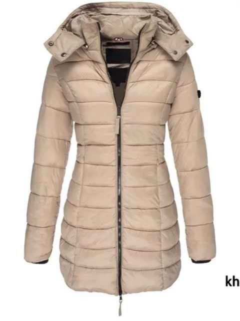 EM | Damen-Pufferjacke mit Kapuze