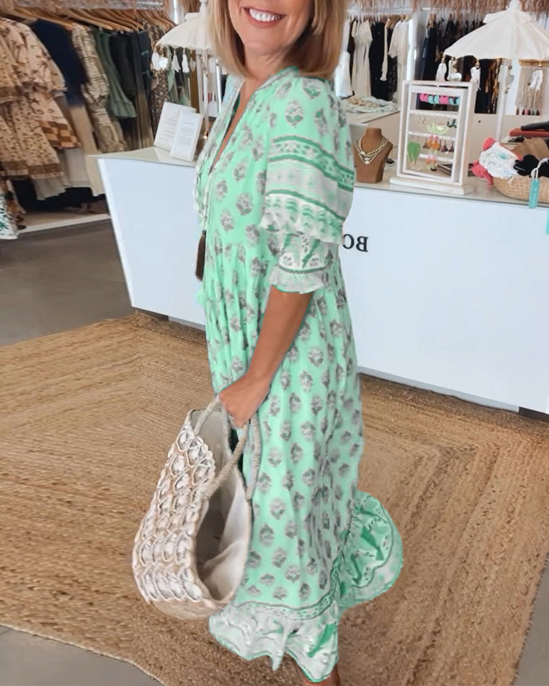 MW | Boho-Chic Maxikleid