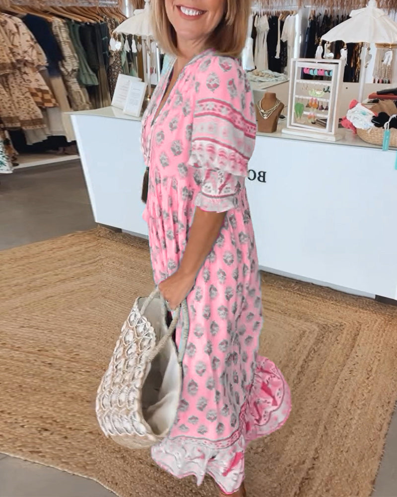 MW | Boho-Chic Maxikleid
