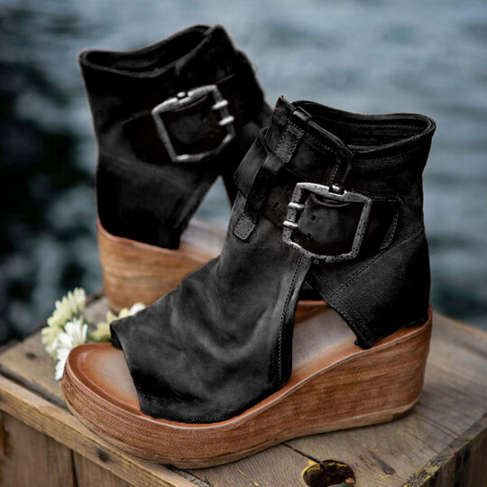 EM | Boho-Keilsandalen
