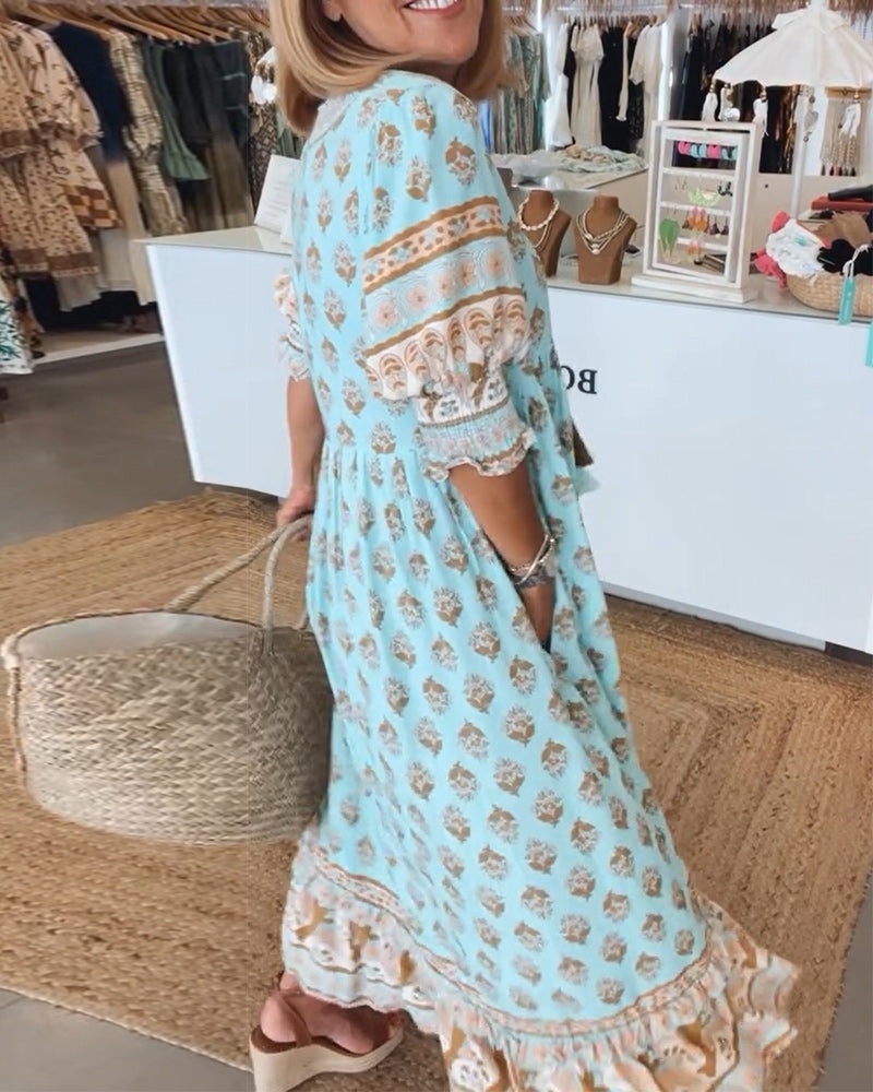 MW | Boho-Chic Maxikleid