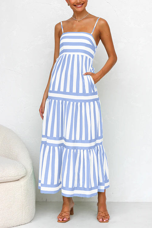 MW | Ava Sonnenuntergang Maxikleid