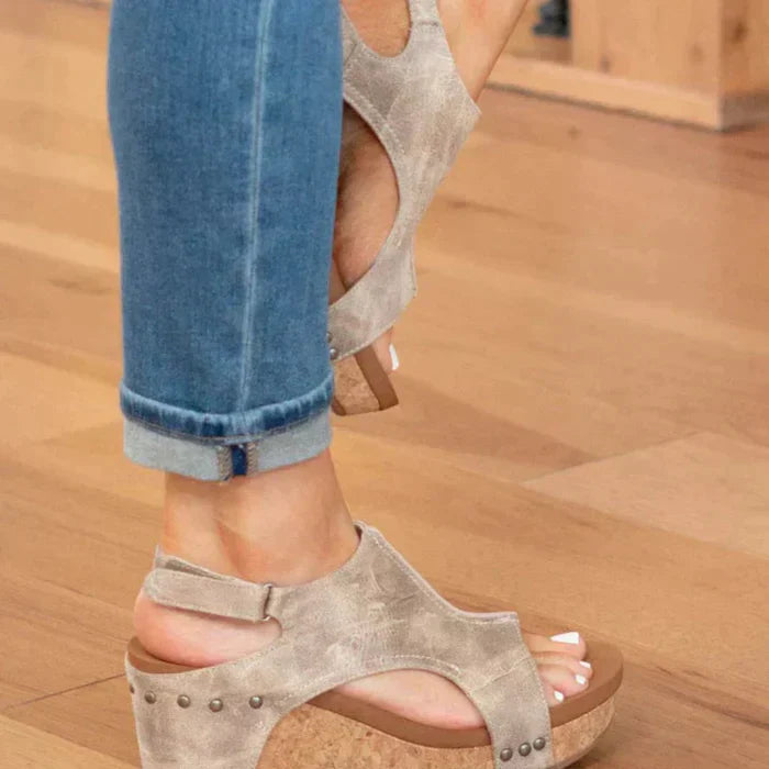 EM | Elegante Sommer-Keilsandalen