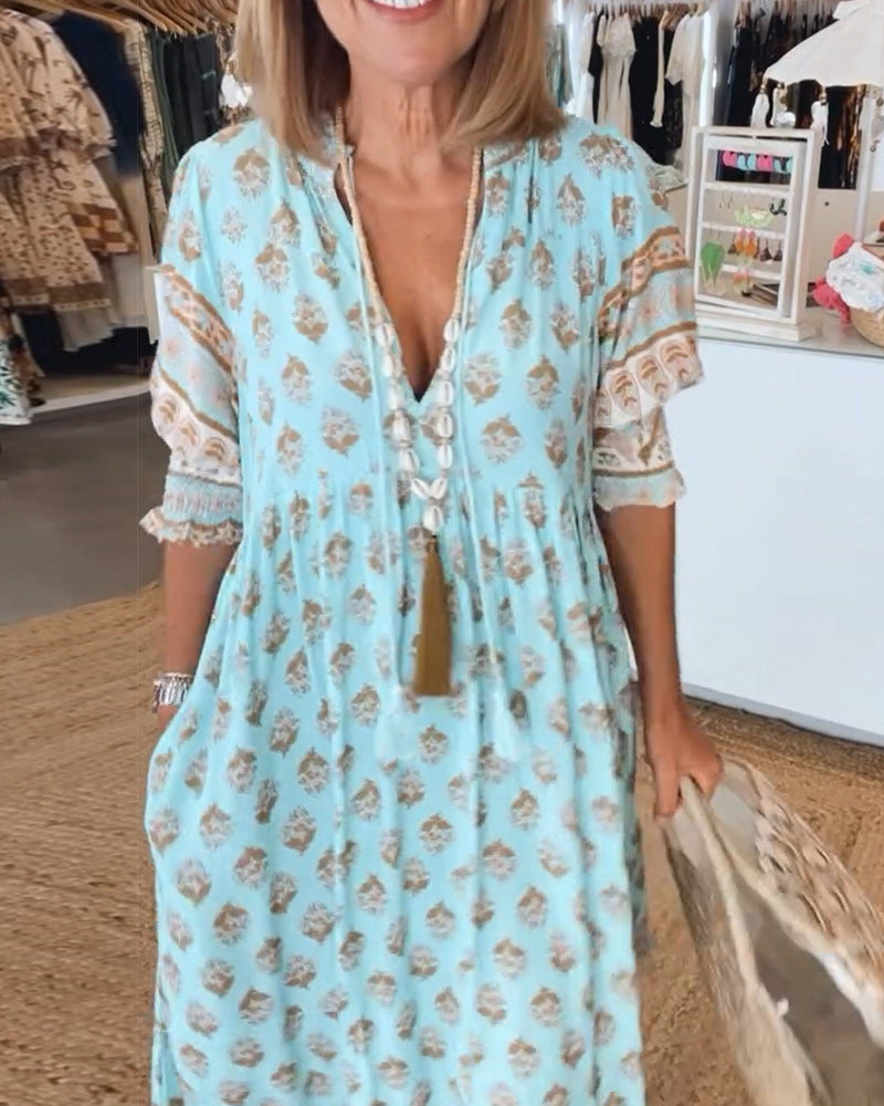 MW | Boho-Chic Maxikleid