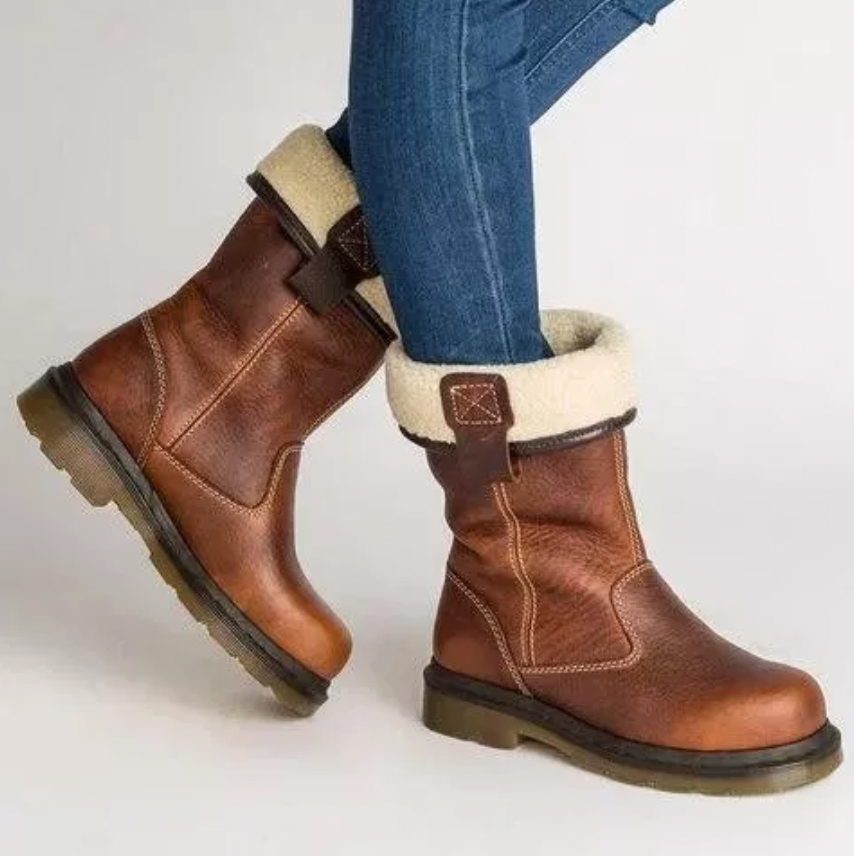EM | Mit Kunstfell gefütterte Winterstiefel