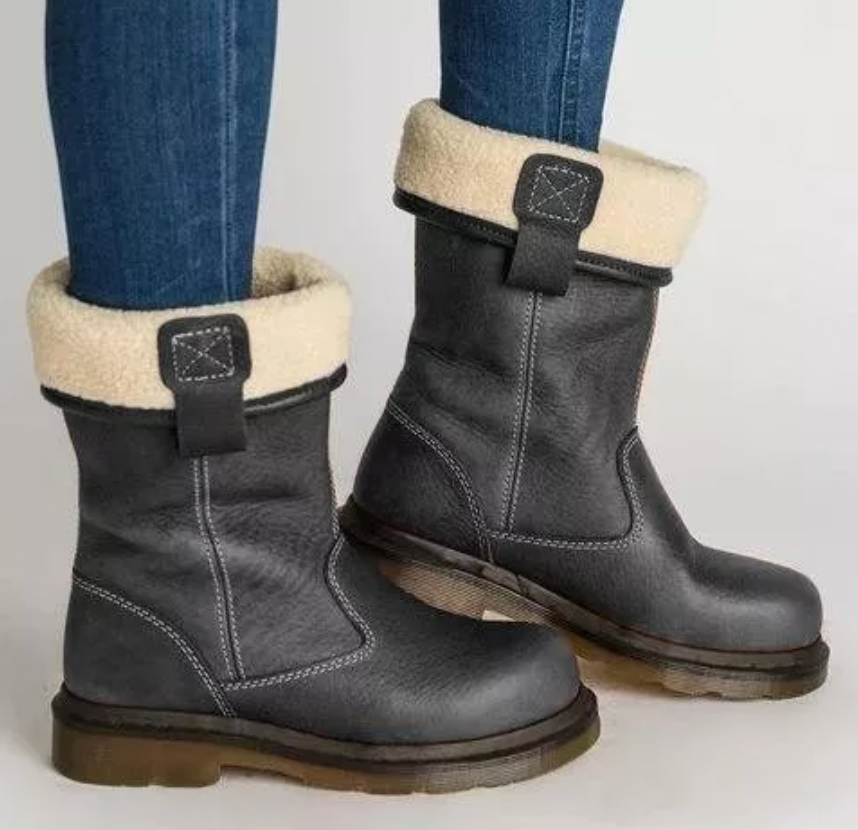 EM | Mit Kunstfell gefütterte Winterstiefel