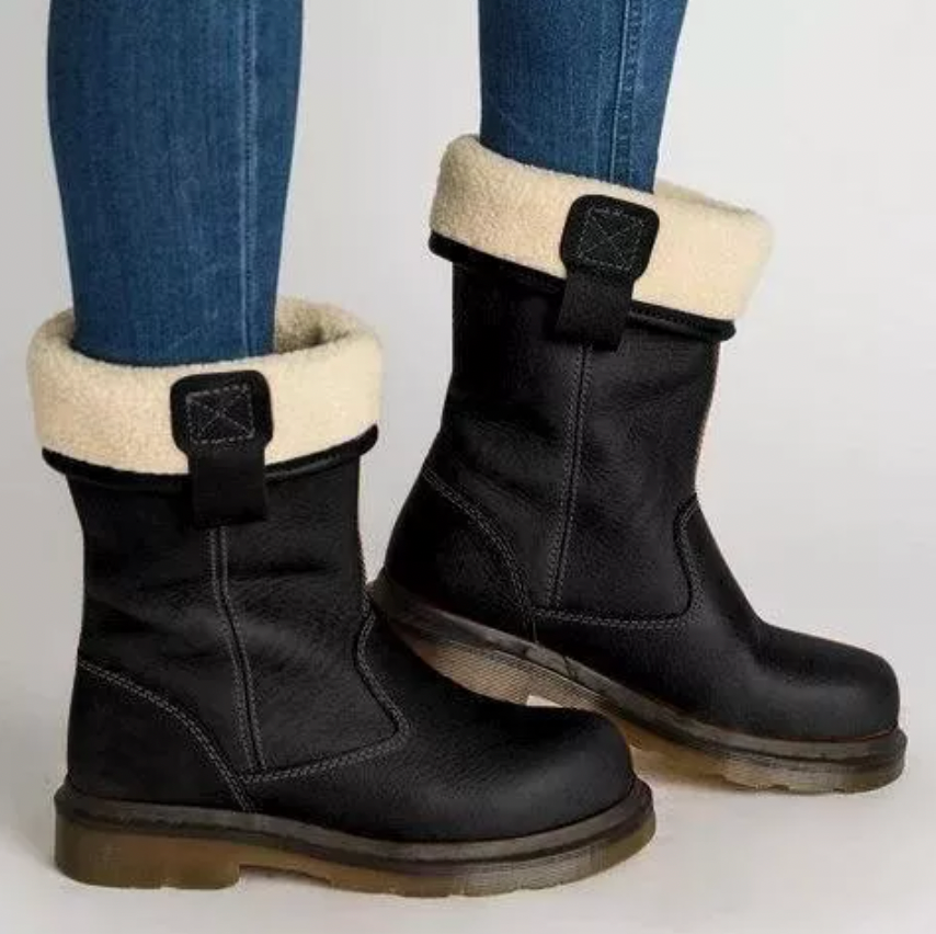 EM | Mit Kunstfell gefütterte Winterstiefel