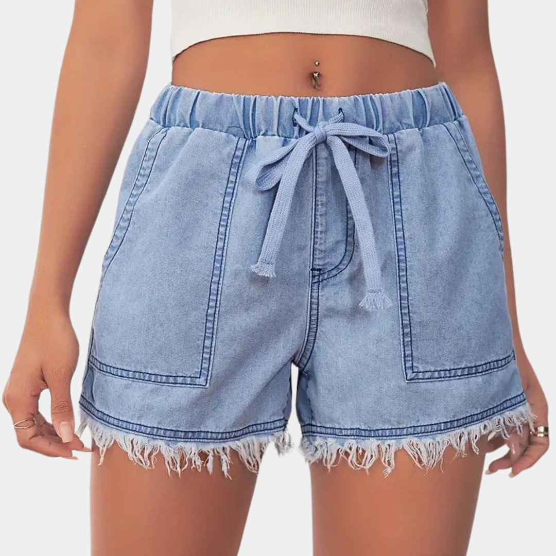EM | Shorts für Frauen mit Golfsaum und Kordelzug