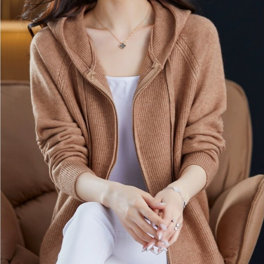 MW | Lässige und stilvolle Winter-Strickjacke
