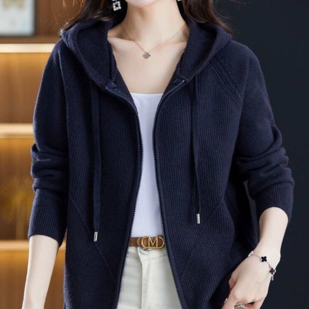 MW | Zeitlose und stilvolle Winter-Strickjacke