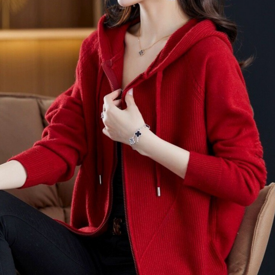 MW | Lässige und stilvolle Winter-Strickjacke