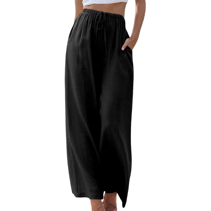 EM | Hose mit hoher Taille und weitem Bein