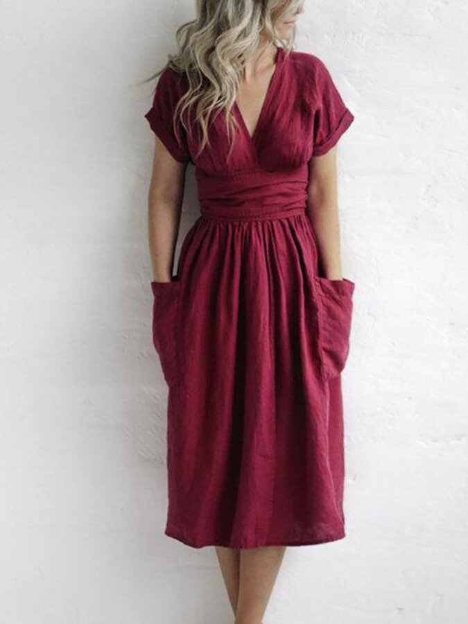 MW | elegantes Midikleid für Frauen