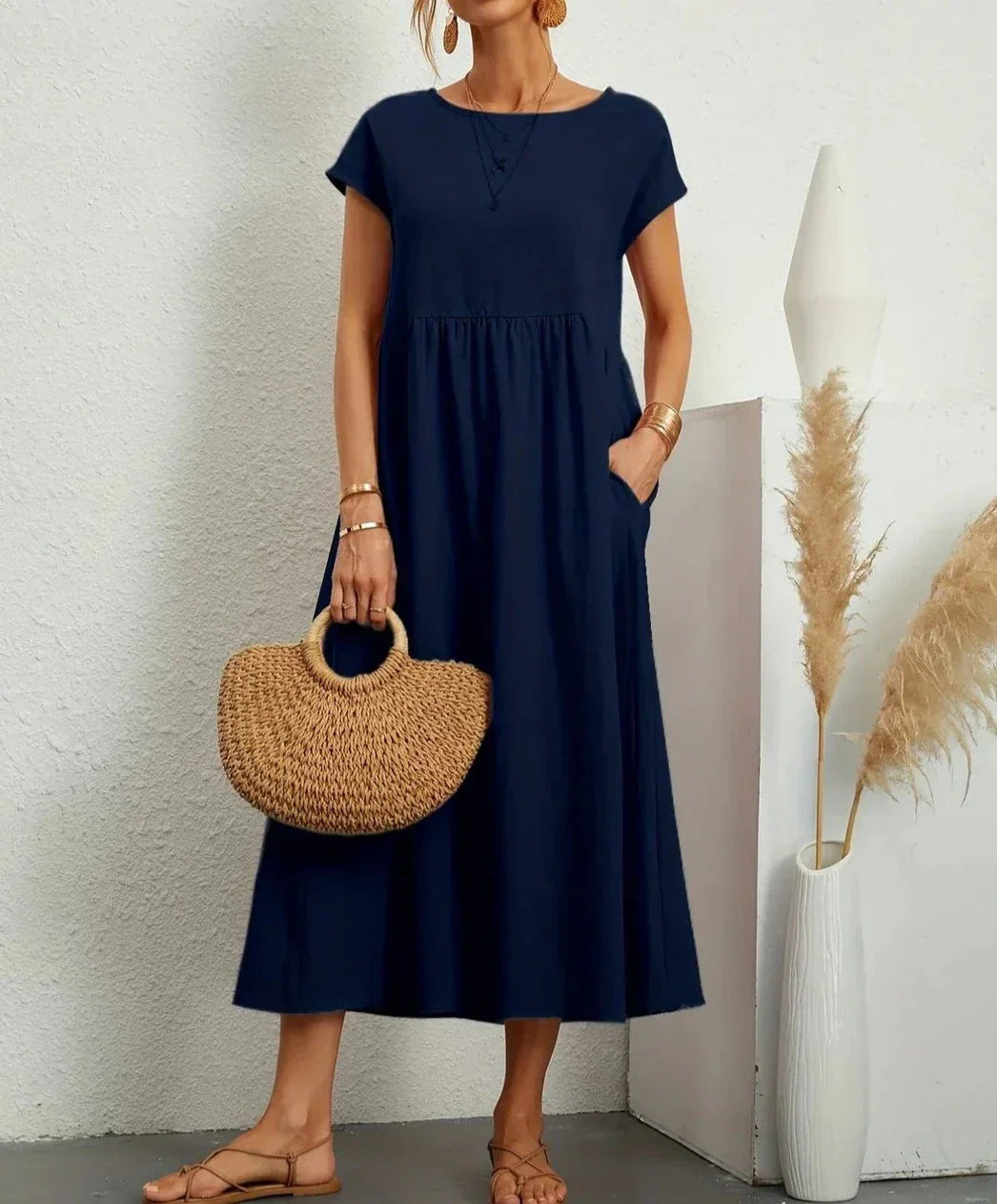 Cathrine - Elegantes Freizeitkleid