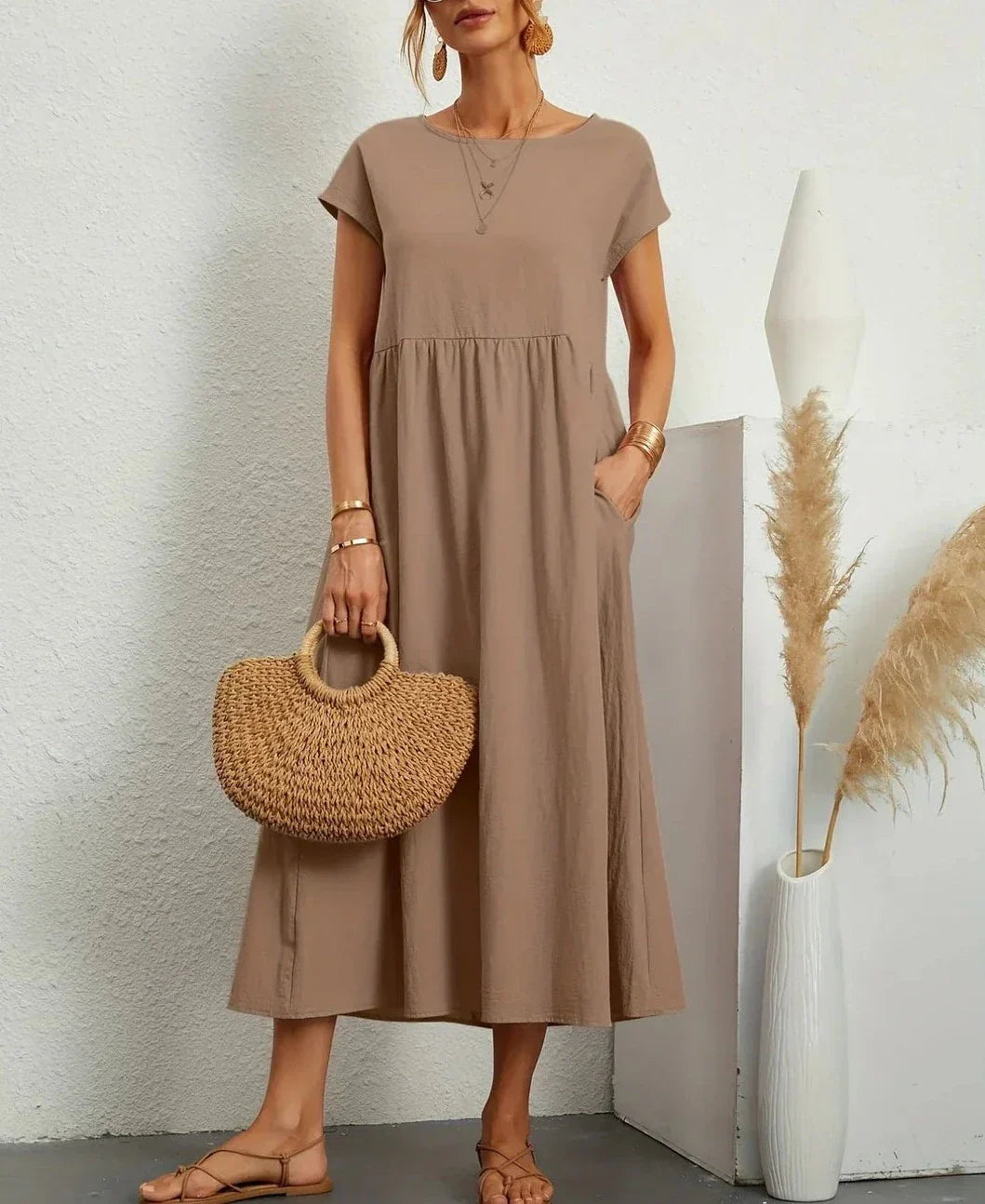 Cathrine - Elegantes Freizeitkleid